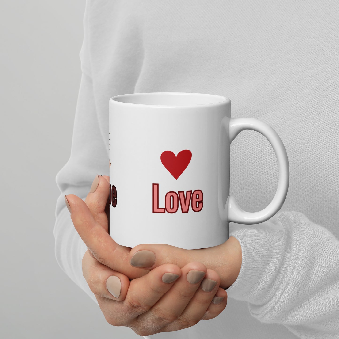 Faith Hope Love Christian Mug