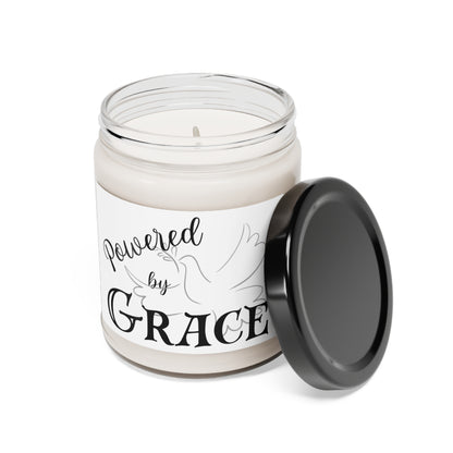 Powered by Grace Scented Soy Candle, 9oz