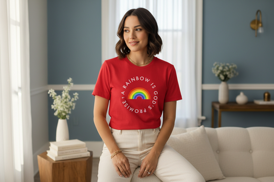 A Rainbow is God's Promise Lifestyle Image