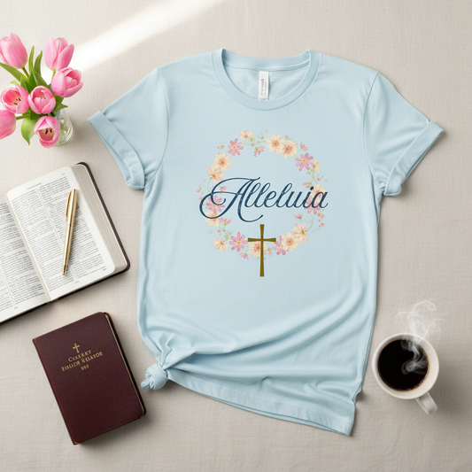 Alleluia Flat Lay Mockup