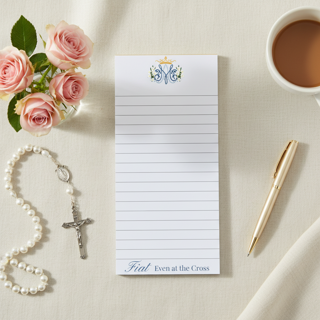 Fiat Notepad Flat Lay