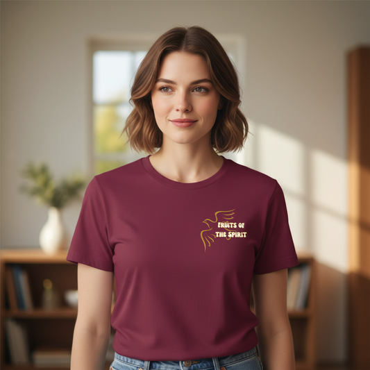 Fruits of the Spirit Christian Women's T-Shirt Hero Image