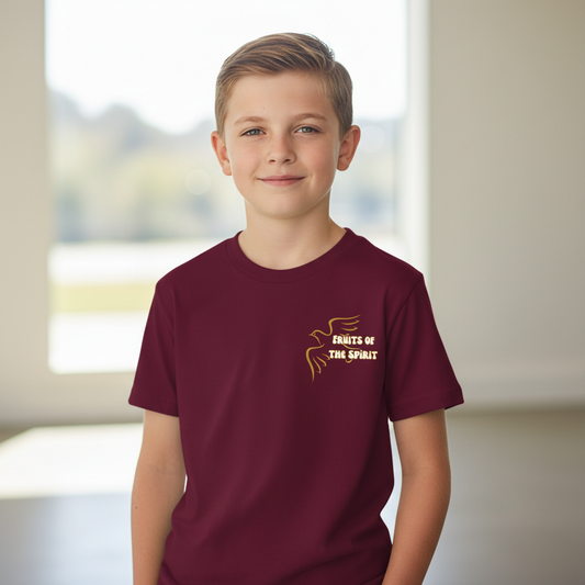 Fruits of the Spirit Christian Youth T-Shirt Hero Image
