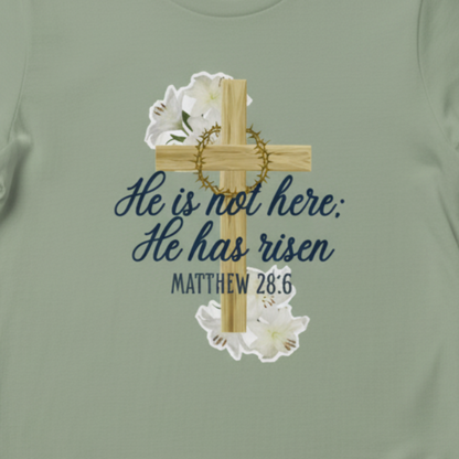 He is Not Here Closeup - Revised