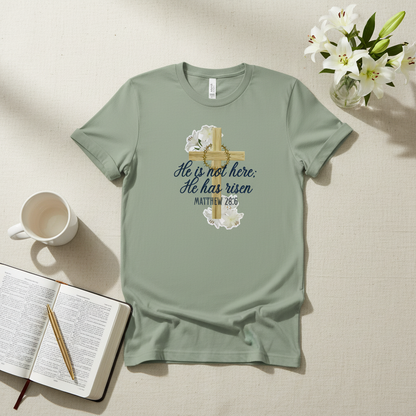 He is Not Here Flat Lay