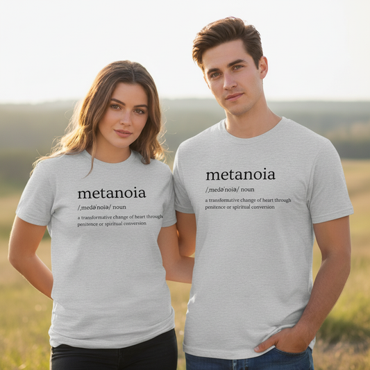 Metanoia Christian T-Shirt Hero Image