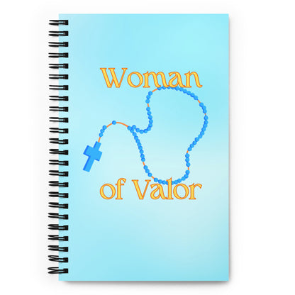 Woman of Valor Spiral Notebook