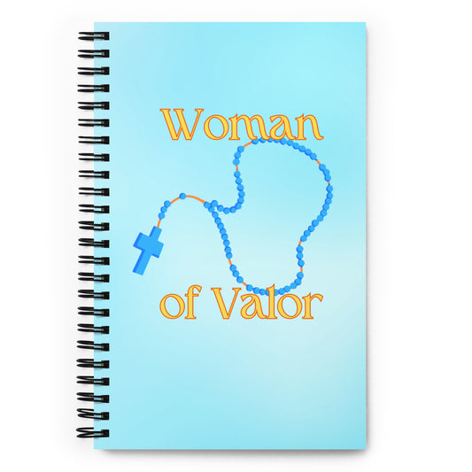 Woman of Valor Spiral Notebook