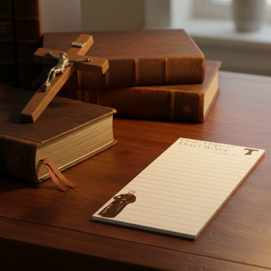 St. Padre Pio Catholic Notepad Lifestyle