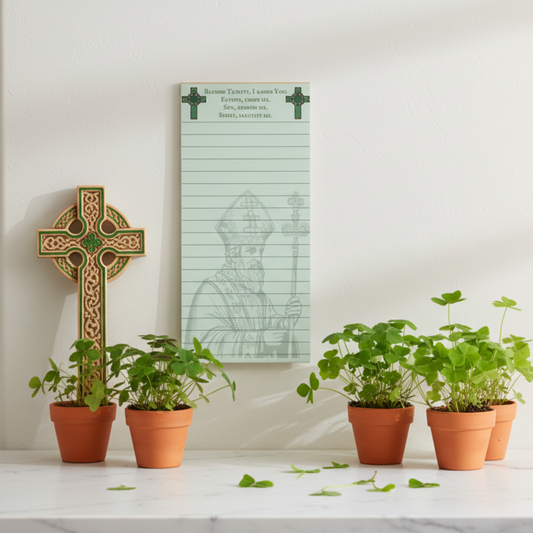 St. Patrick Catholic Notepad Lifestyle