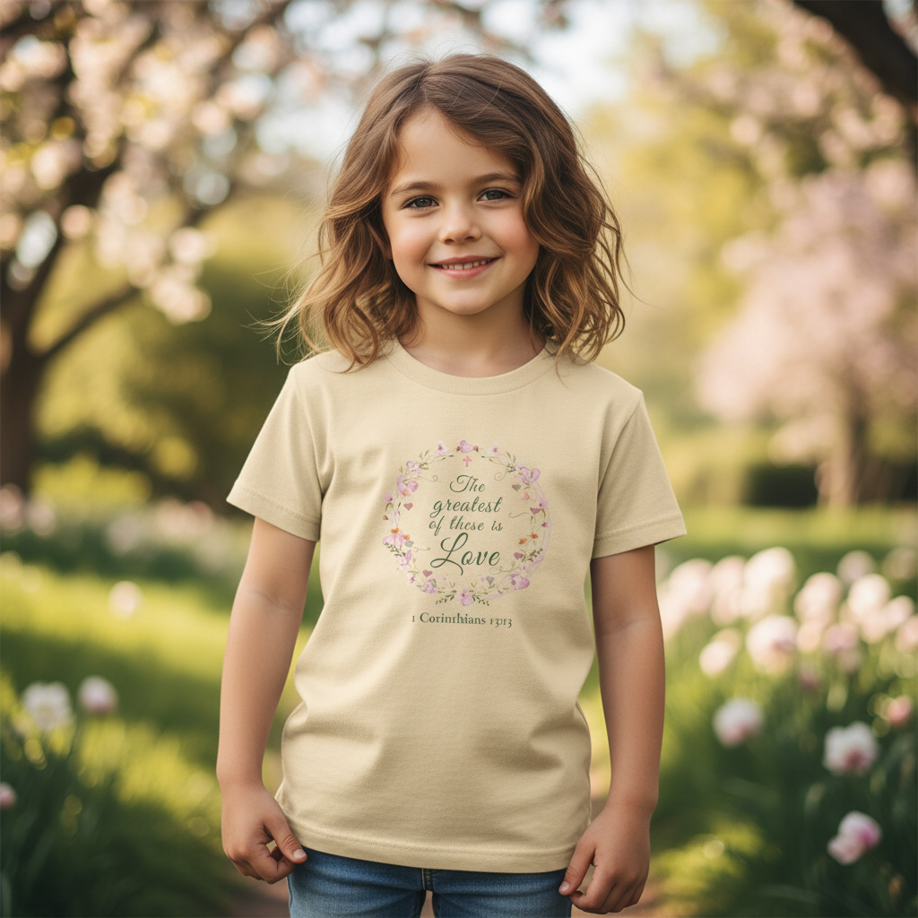 The Greatest of These is Love Youth Tee Hero