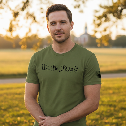 We the People Patriotic T-Shirt Hero Image