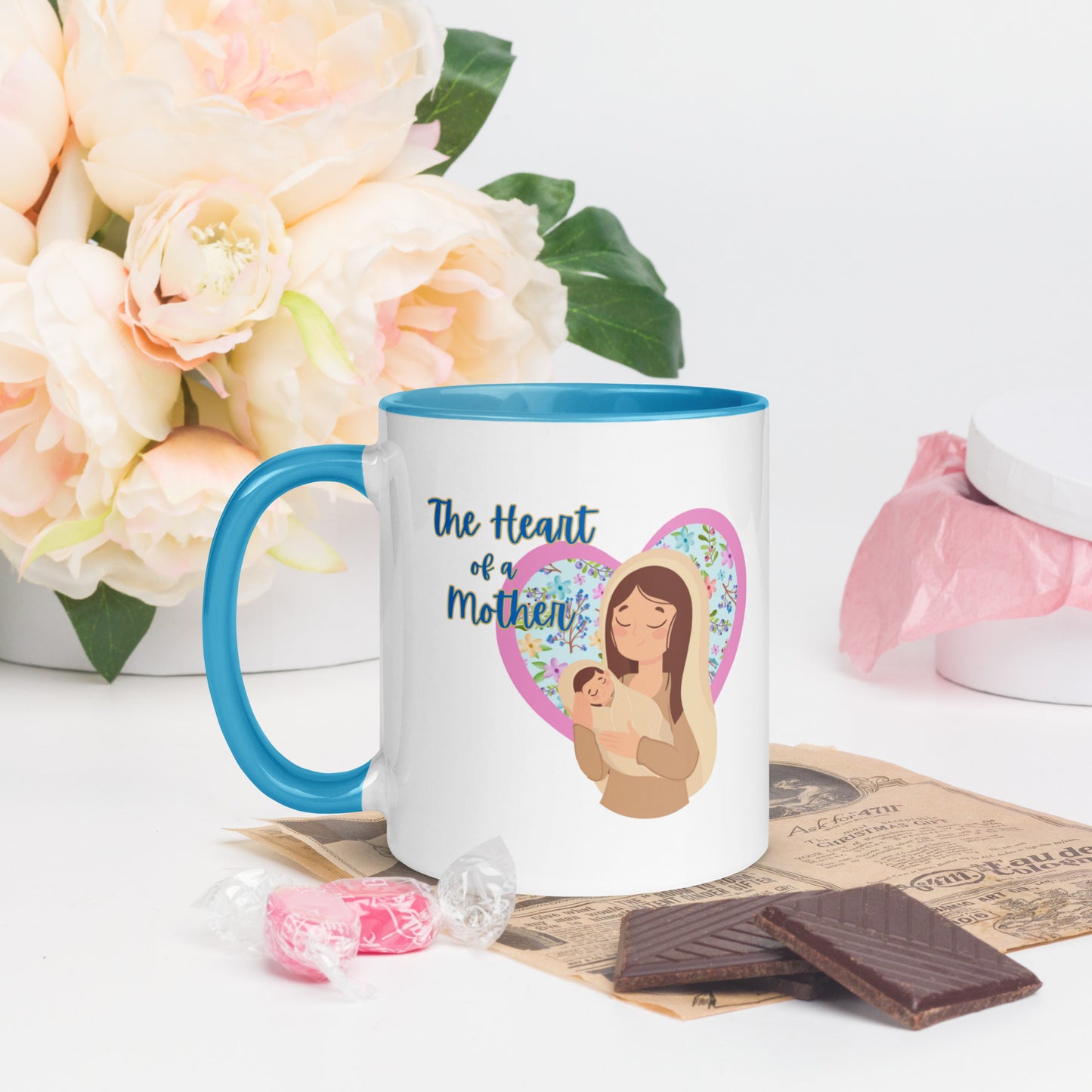 Heart of a Mother Christian Mug