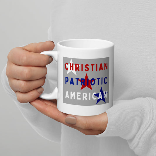 Christian Patriotic American Mug