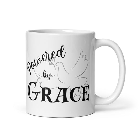 Powered by Grace Mug