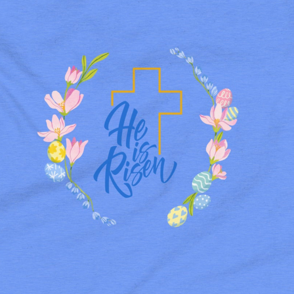 He is Risen Christian T-Shirt for Youth